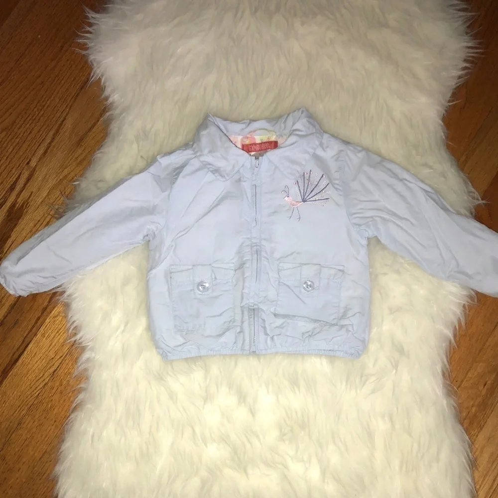 HOST PICK GYMBOREE Girls A Birds Life Zipper Jacket Sz 3T